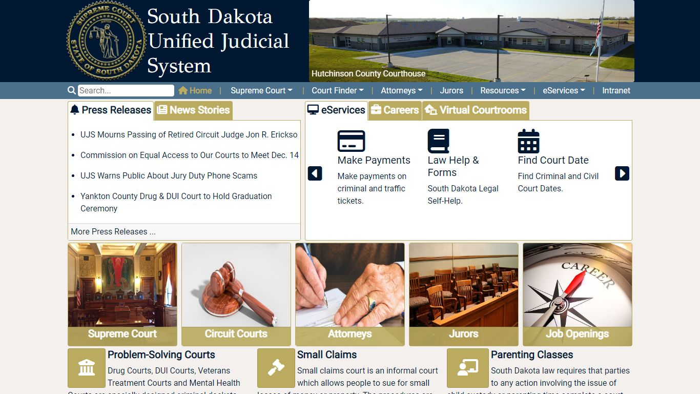 UJS Home - South Dakota